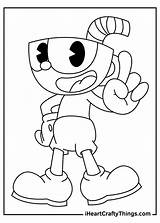 Cuphead Iheartcraftythings sketch template