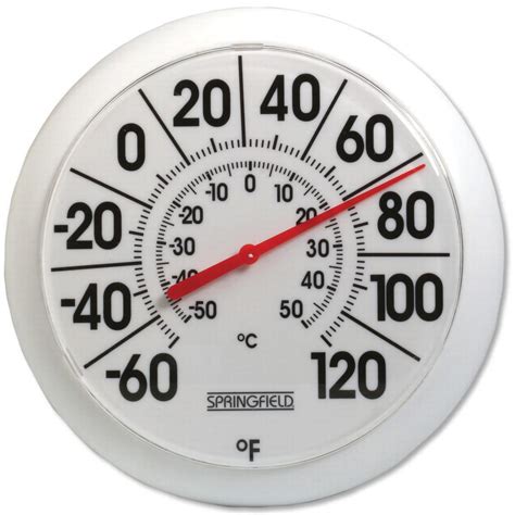 diameter white outdoor dial thermometer walmartcom walmartcom