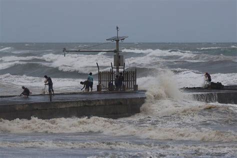 Typhoon Hits Philippines Bringing Heavy Rains And