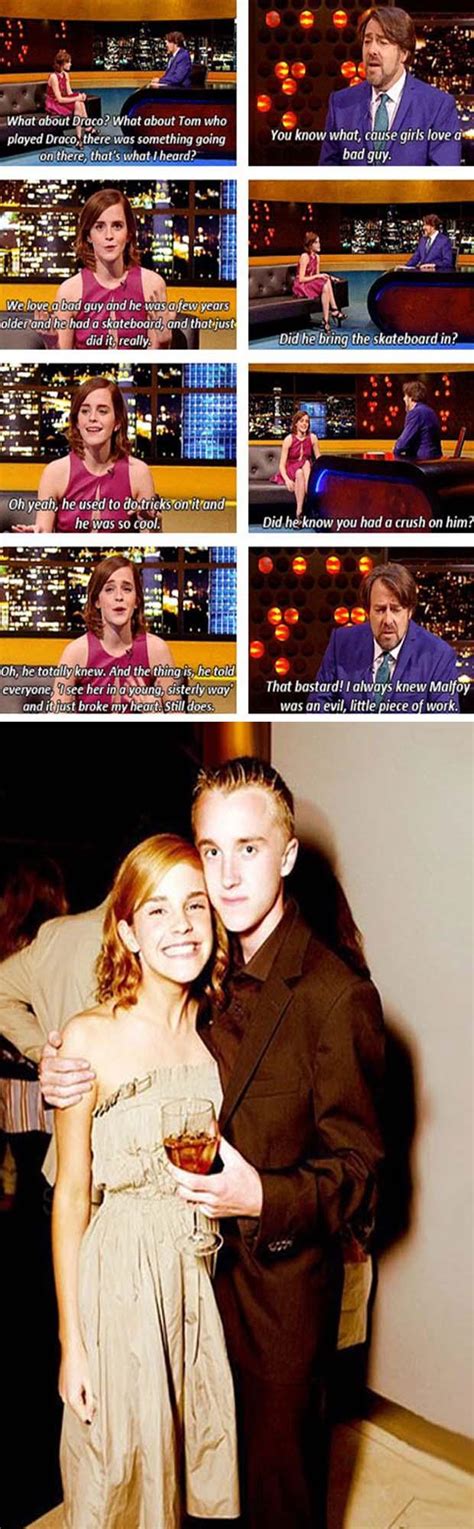 Emma Watson Talking About Her First Crush 6 Pics