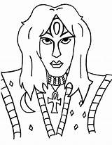 Kiss Band Drawing Coloring Pages Getdrawings sketch template