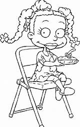 Rugrats Coloring Pages Printable Susie Sheets Kids Chucky Cartoon Book Colouring Color Kwanzaa Drawings Template Templates Rugrat Fun Choose Board sketch template