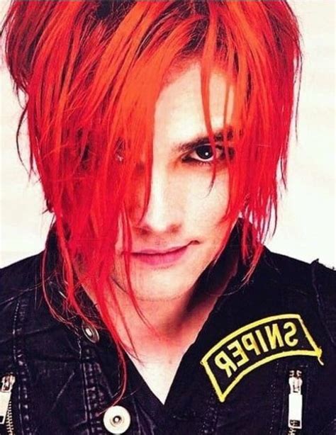 pin by magicnicorn on just gee gerard way red hair