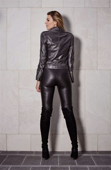 lederlady leather pants outfit jacket outfit women