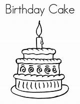 Cake Birthday Coloring Pages Printable Happy Template Print Pop Kids Templates Color Preschool 1st Drawing Layered Outline Cupcake Seuss Dr sketch template