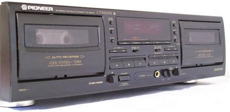 pioneer ct wr stereo double cassette player cassette recorder amazonca electronics