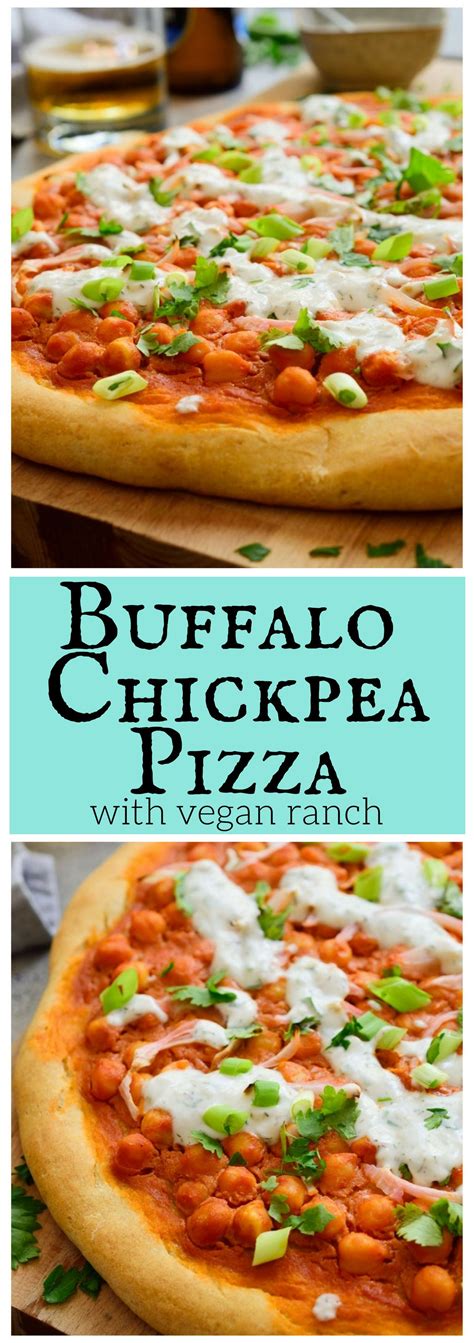 This Vegan Buffalo Chickpea Pizza Is The Definitive Vegan Pizza Recipe