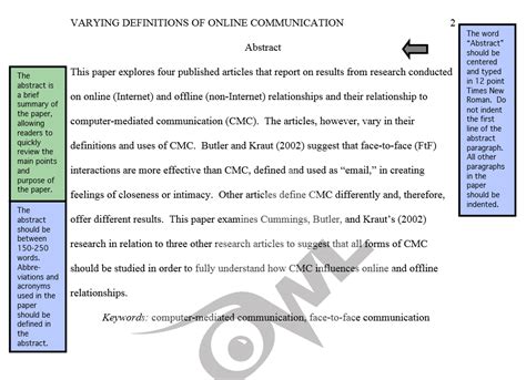 write abstract