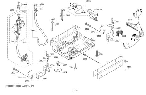 repair bosch dishwasher sgeeuc diagram spare parts