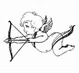 Cupido Volo Amour Volando Vole Cupidon Voar Coloriages Colorier Acolore Coeurs Valentim Stampare Coloritou sketch template