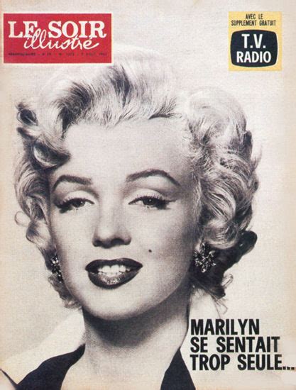 marilyn monroe le soir illustre cover copyright 1962 mad