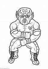 Wrestling Coloring Pages Printable Categories Similar sketch template