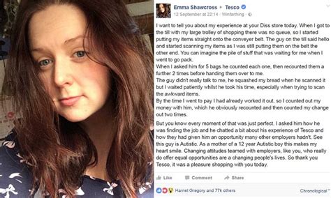 Woman’s Heartfelt Post About A Disabled Cashier At Tesco Goes Viral On