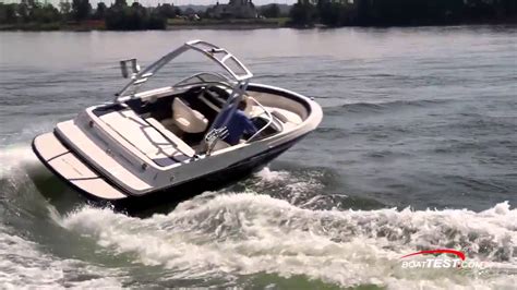 bayliner  bowrider test   boattestcom youtube
