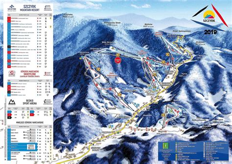 szczyrk mapa tras  polska skionlinepl forum narciarskie