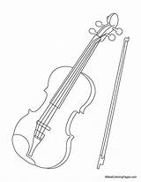 Coloring Violin Pages Kids Color Template Colouring Printable Bestcoloringpages Music Sheets Instruments Musical Para Visit Lessons Bass Pins Choose Board sketch template