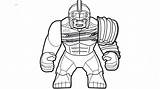 Hulk Lego Gladiator Coloring Pages Printable Marvel Avengers Cartoon Coloringonly Kids Categories sketch template