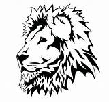 Lion Head Clipart Face Line Clip Coloring Pages Stencil Cliparts Drawing Lions Outline Realistic Library Lioness Printable Basketball High Varsity sketch template