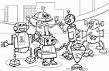 Rodney Robots Dibujo sketch template