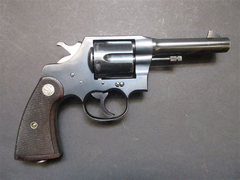 colt  service revolver   wcf  barrel excellent bore dom