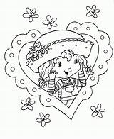 Strawberry Shortcake Coloring Pages Cartoon Printable Coloriage sketch template