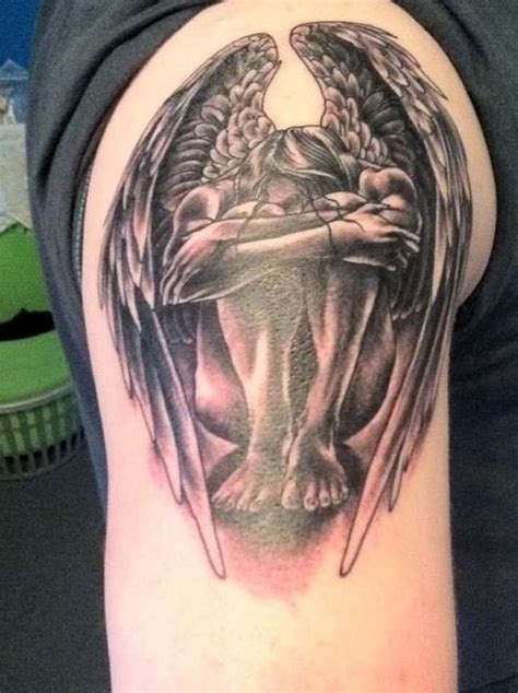 20 awesome angel tattoo designs pictures sheideas