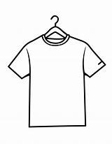 Coloring Shirt Pages Shirts Printable Clipart Gif Popular Coloringhome sketch template
