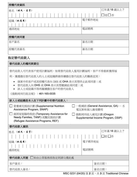 form msc fill  sign    printable  oregon chinese templateroller