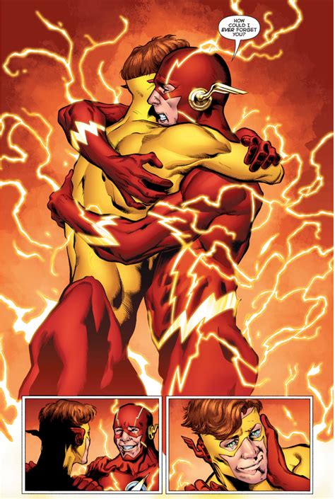 Barry Allen Remembers The Original Wally West Rebirth