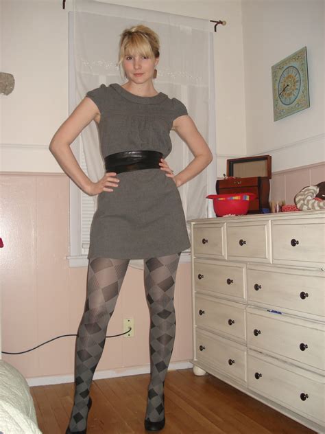 Fashion Tights Skirt Dress Heels March 2012