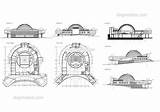 Planetarium Dwg Section Autocad Dwgmodels Arch sketch template