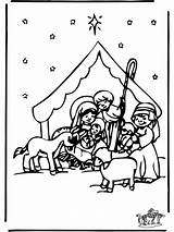 Crib Christmas Funnycoloring Jul Fargelegg Coloring Advertisement Bibel Annonse sketch template