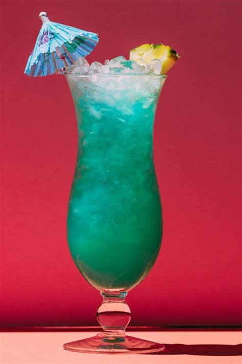 Blue Hawaiian Rum Cocktail Recipe Drink Social Goat