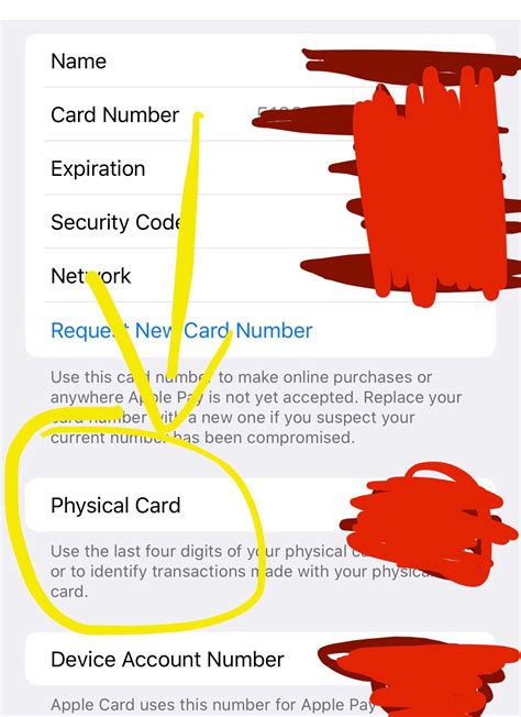 How Can I Get The Full Credit Card Number Apple Community