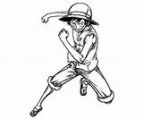 Luffy Monkey Coloring Pages Random Printable sketch template