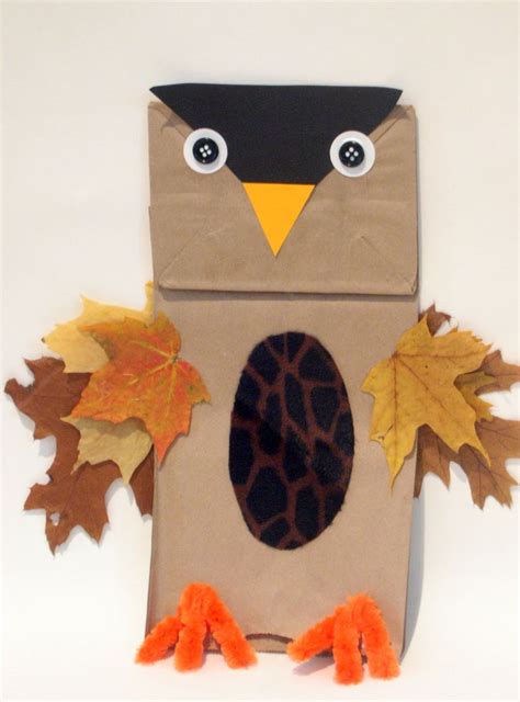 farr  links  learning paper bag puppets