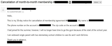 gym membership cancellation heres  easy