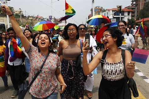 Nepal’s Lgbtiq Community Hold Their First Pride Parade