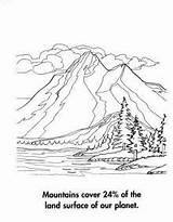 Coloring Mountain Pages Mountains Smoky Scenery Landscape Drawing Nature Rocky Colouring Printable Search Google Great Books Color Rivers Sheets Kids sketch template