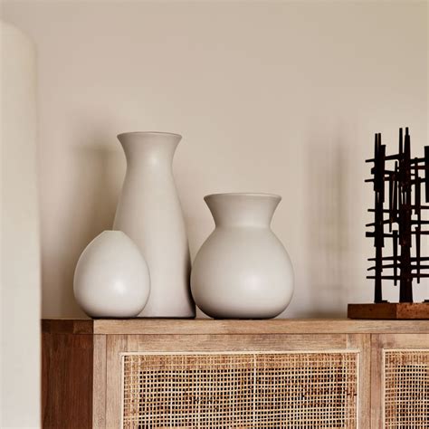 Pure White Ceramic Vases West Elm Australia