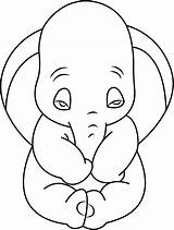 Dumbo Coloringpages101 Coloringonly sketch template