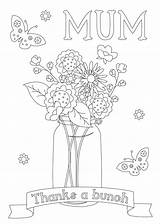 Flowers sketch template