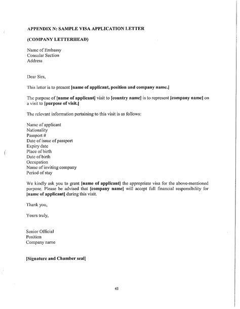 letter  employment template  visa sample letter vrogueco