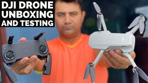 dji movic mini drone unboxing  testing ll    drone camera app  control  properly