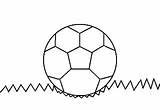 Futebol Bola Desenho sketch template