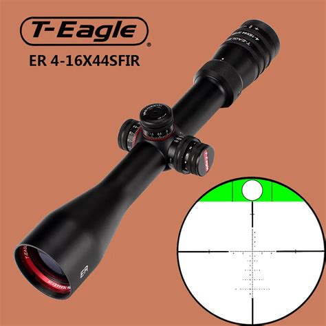 eagle er   sfir hunting riflescope tactical optics sights glass etched reticle side
