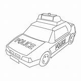 Playmobil Pages Coloring Police Printable Car Print Getcolorings Getdrawings sketch template