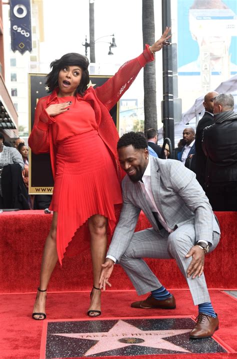 Taraji P Henson Gets Star On Hollywood Walk Of Fame In A Red Hot Look