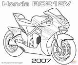 Colouring Supercoloring Motorbike sketch template