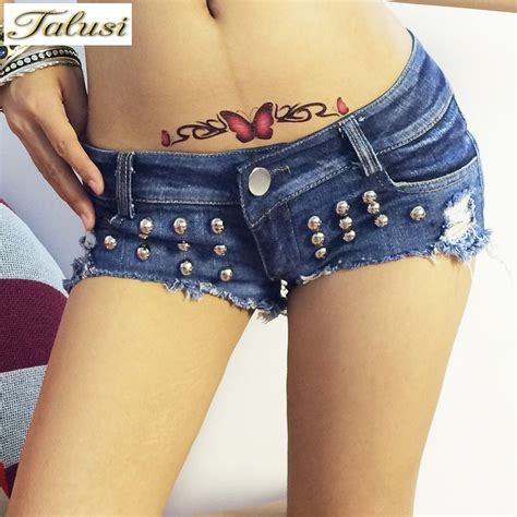 new trending hot girls sexy mini short jeans ripped hole shorts women s